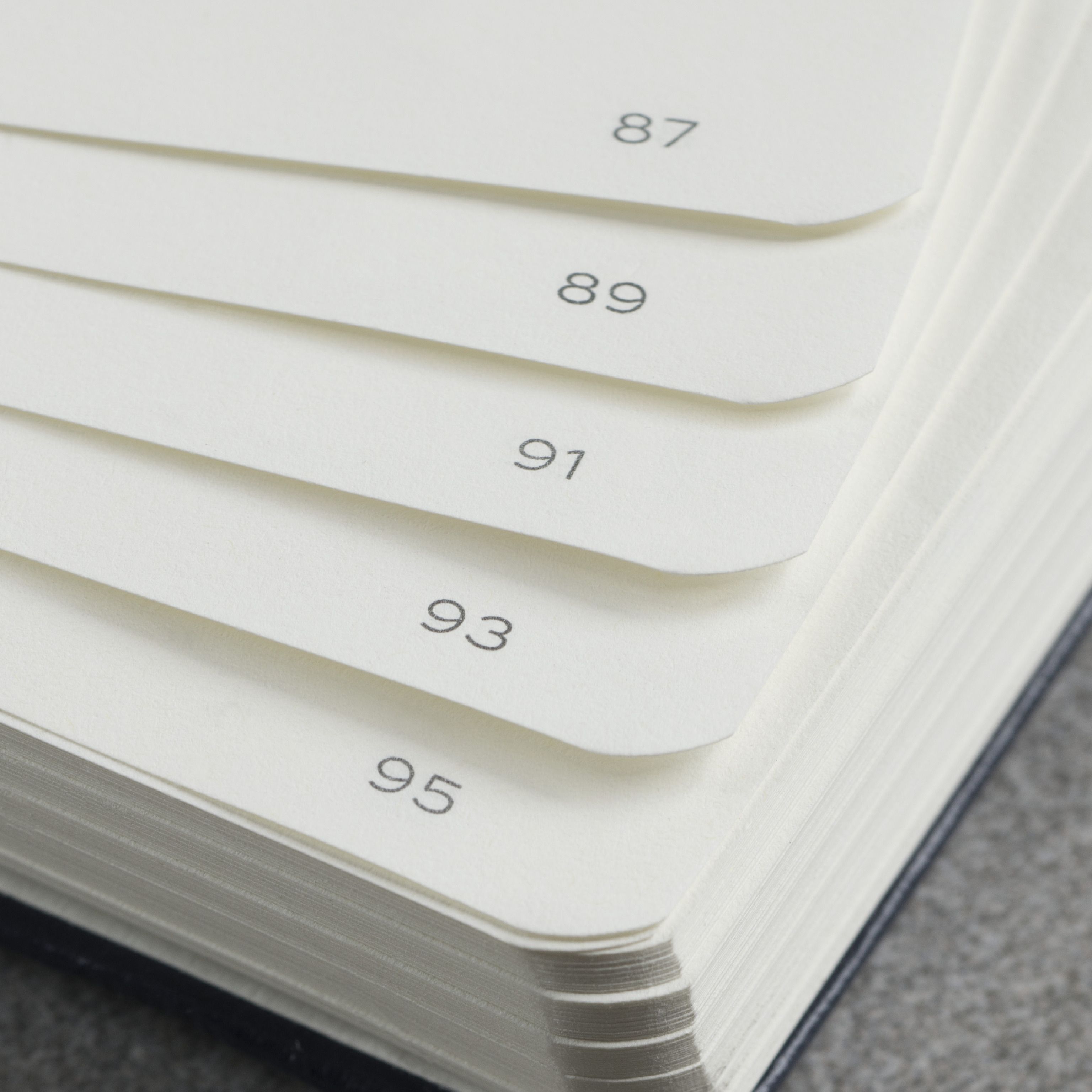 Carnet pointillé, 108 pages, couverture soft touch, bloc A4/A5/A5, 24 –  PepMelon